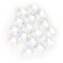 Epoxy Facet  Square Crystal AB