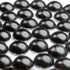Halfround Black